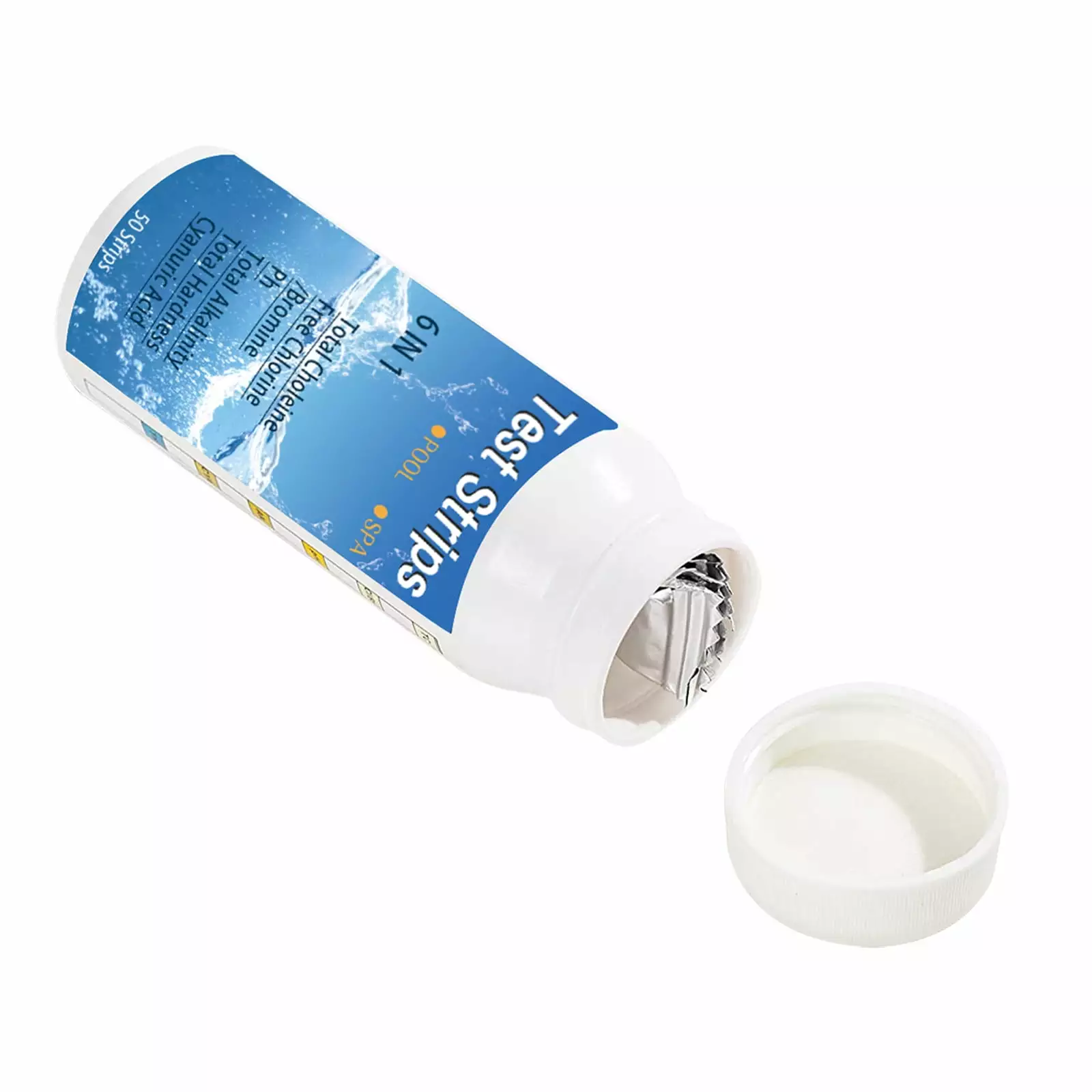 50PCS PH Test Strips Spa Pool Easy and Fast Detection Cleaning Supplies