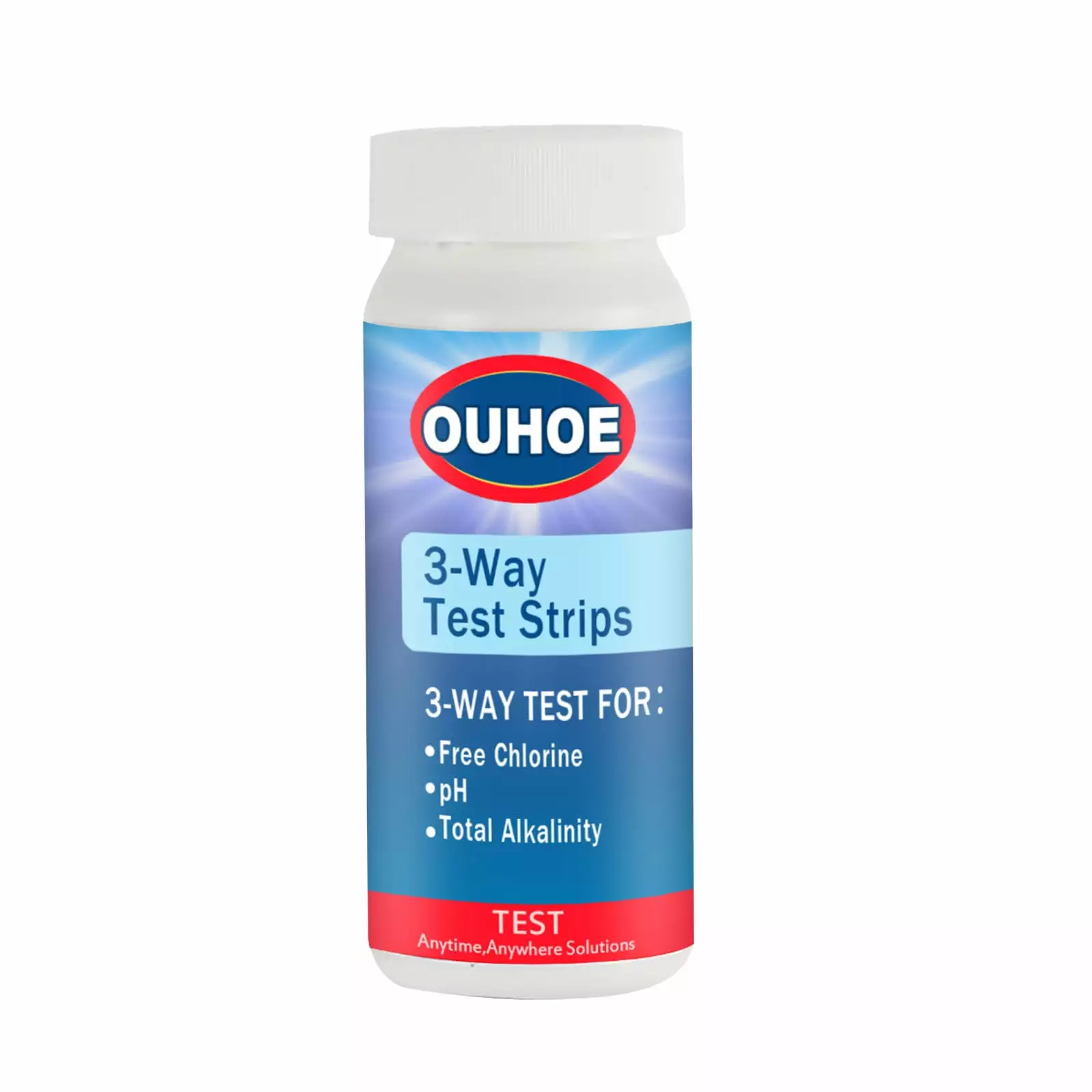 Clearance Water Three--One Swimming PH Test Paper Strip Pool Quality Cleaning