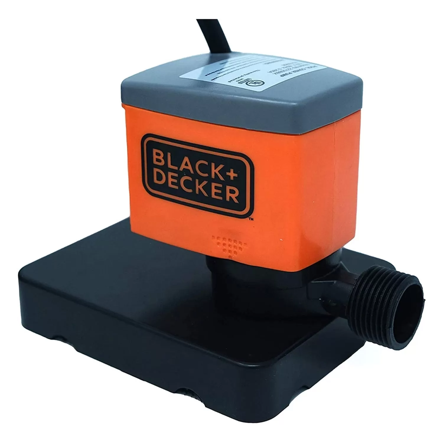 Black+Decker 350 GPH Fully Submersible Manual Winter Swimming Pool Cover Pump