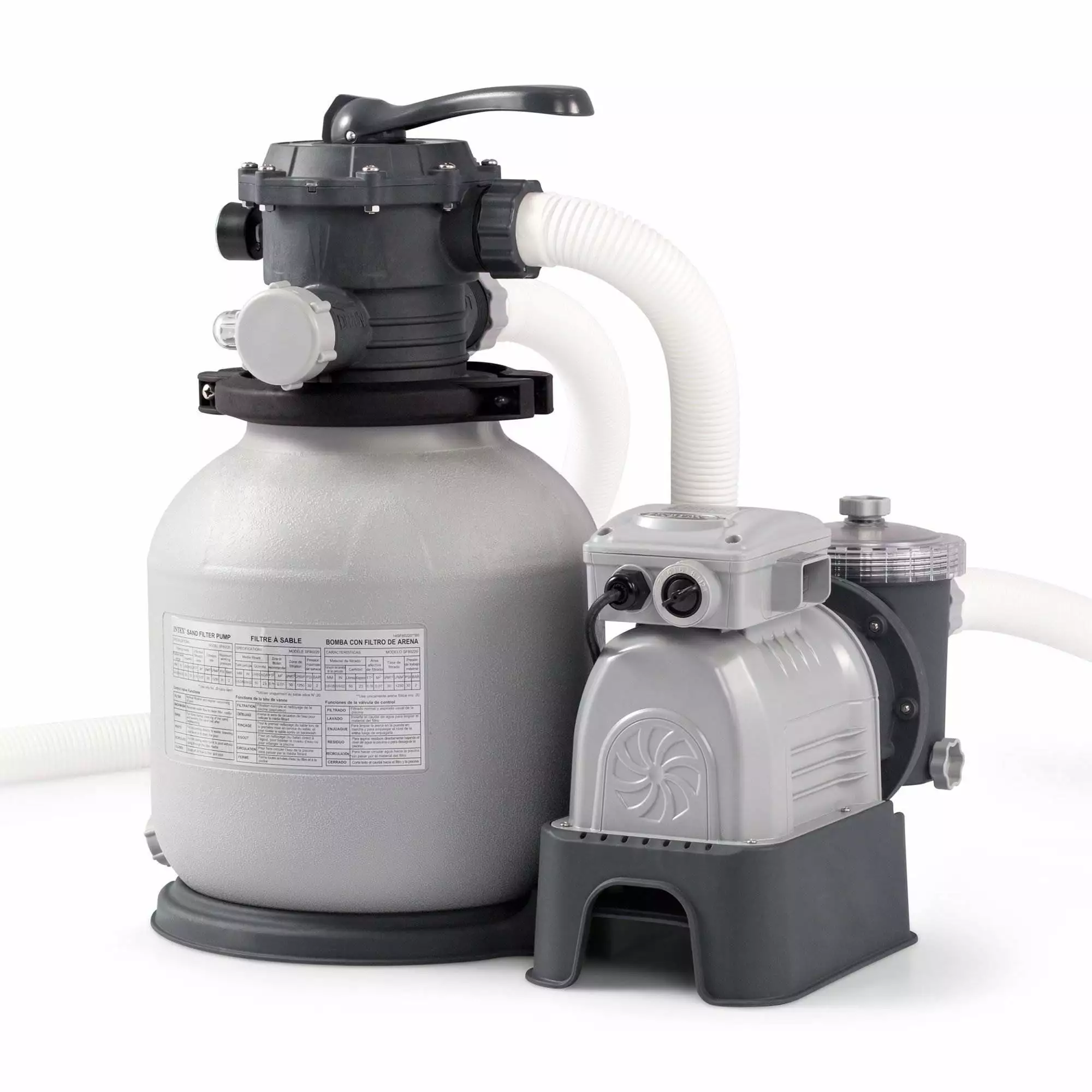 Intex 28645EG Krystal Clear Sand Filter Pump Above Ground Pools 110