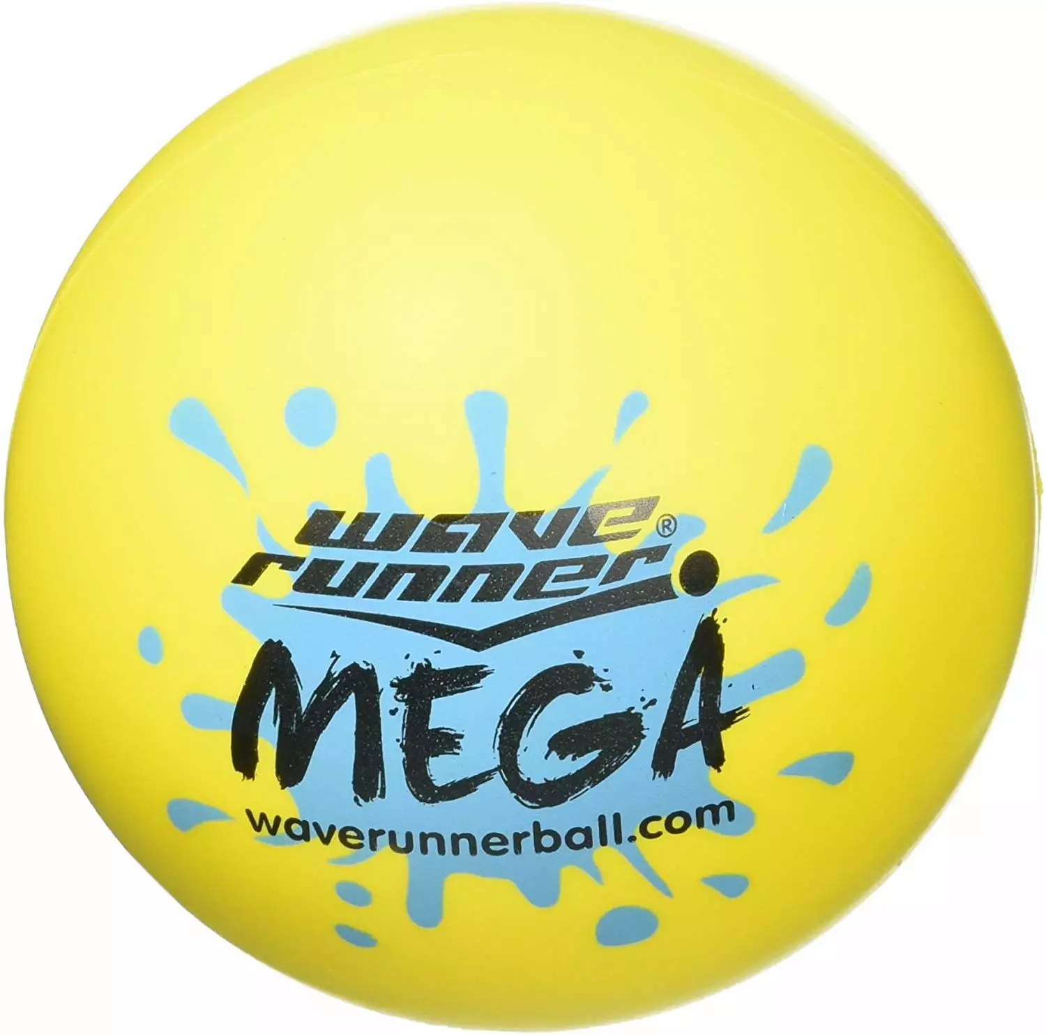 Wave Runner Mega Foam Ball Water Ball Skipping and Bouncing Yellow
