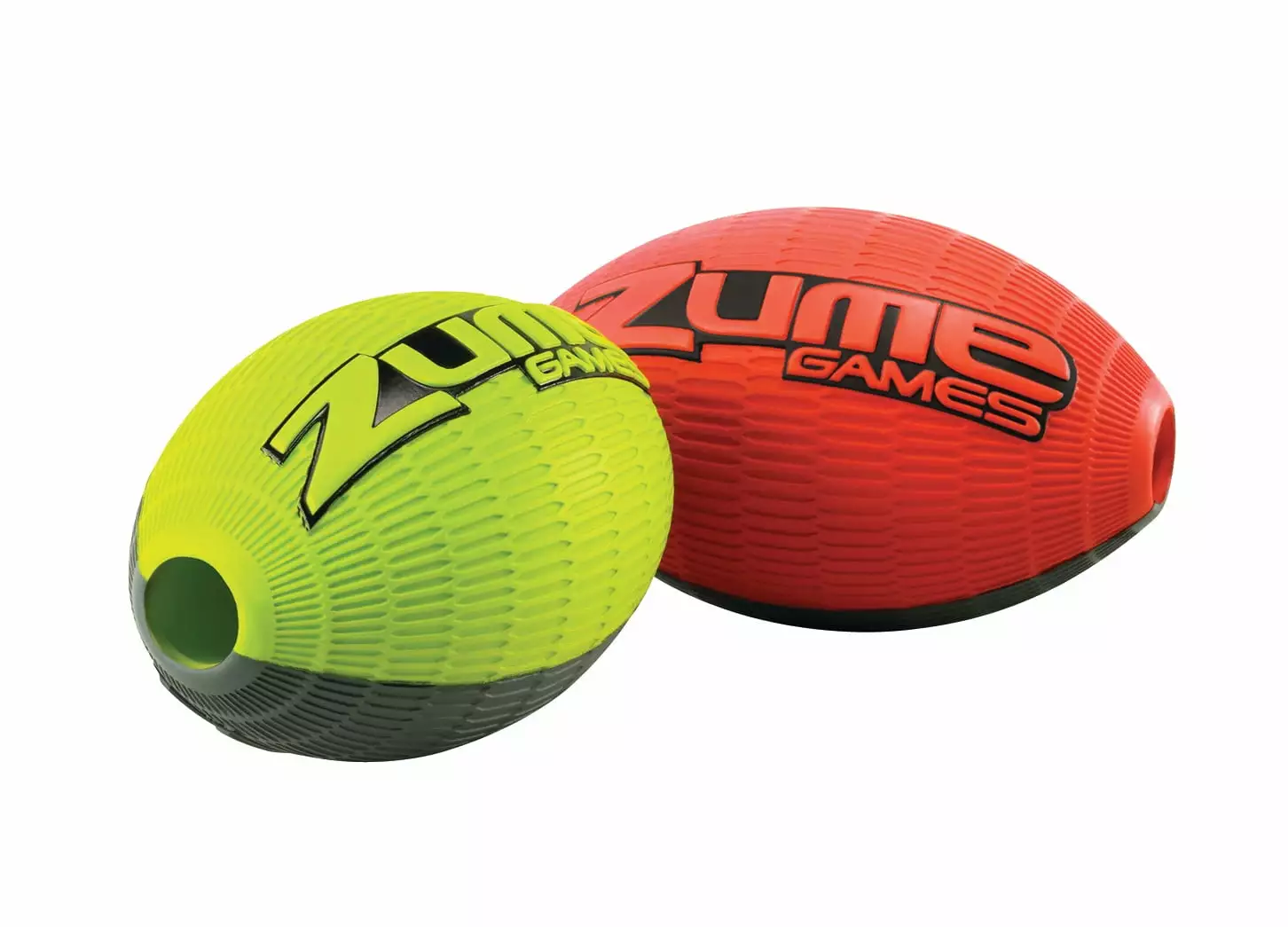 Zume Games Durable Foam Tozz Football Floats Water Perfect Ages Six and Up Green