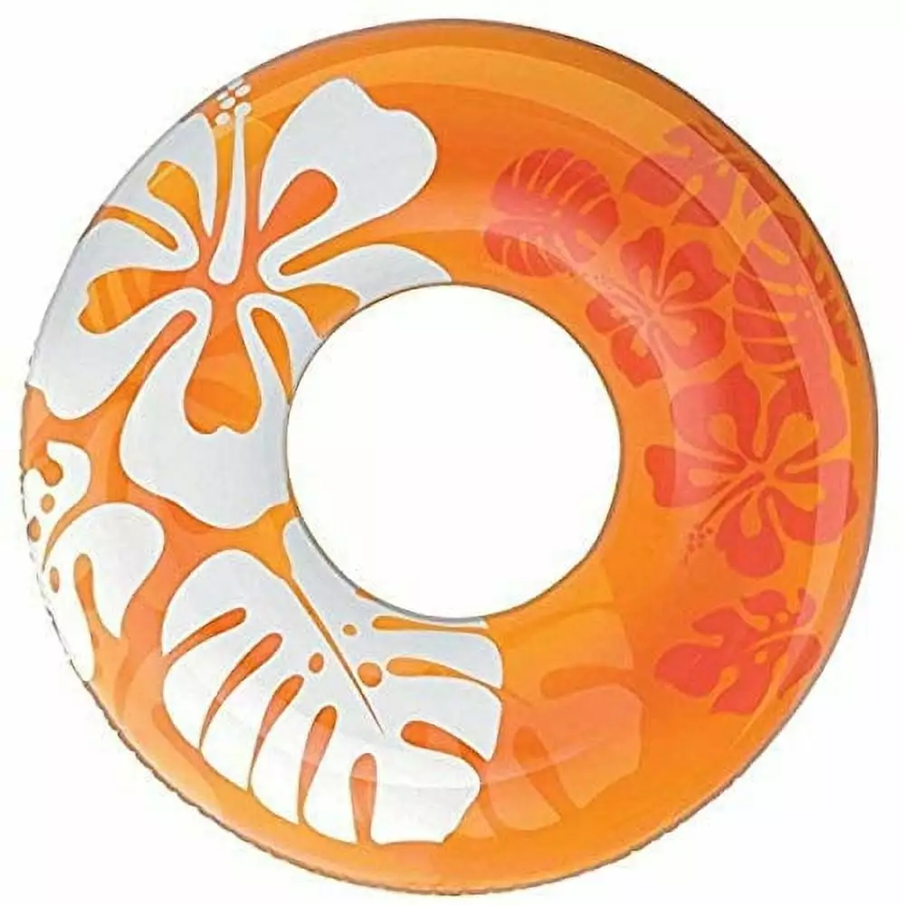 Intex Transparent Inflatable Swimming Pool Tube - Orange One