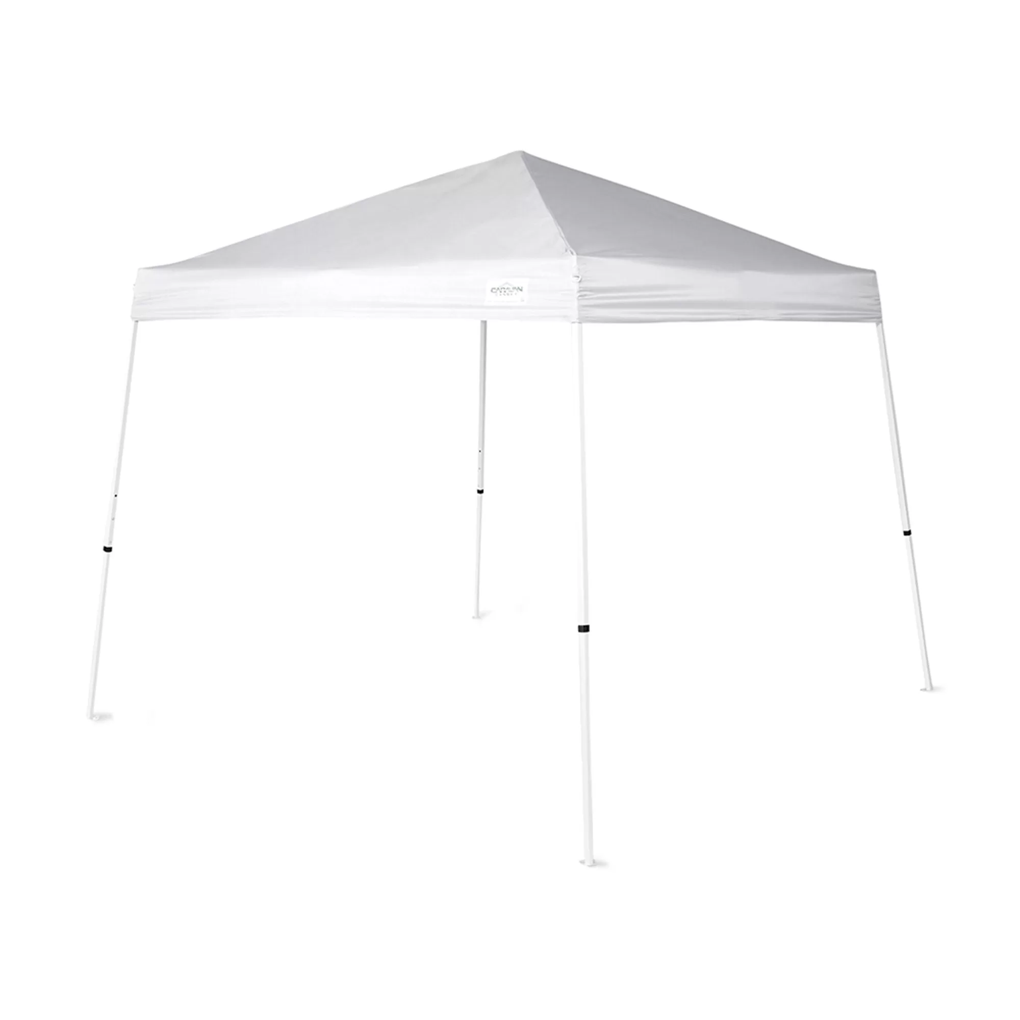 Caravan Canopy V Series 2 10' x 10' Entry Level Angled Leg Instant Canopy White