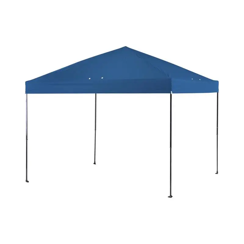 Crown Shade One Touch Polyester Canopy 9.38ft H x 10ft W x 10ft L Outdoor Use Crown Shades