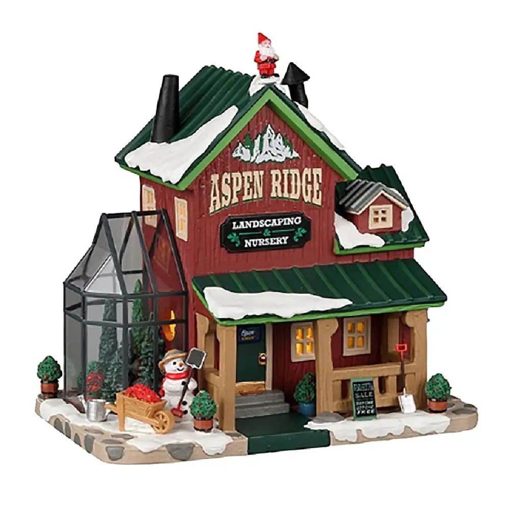 Lemax 25887 Christmas Blackthorne Glassworks Porcelain Collectible