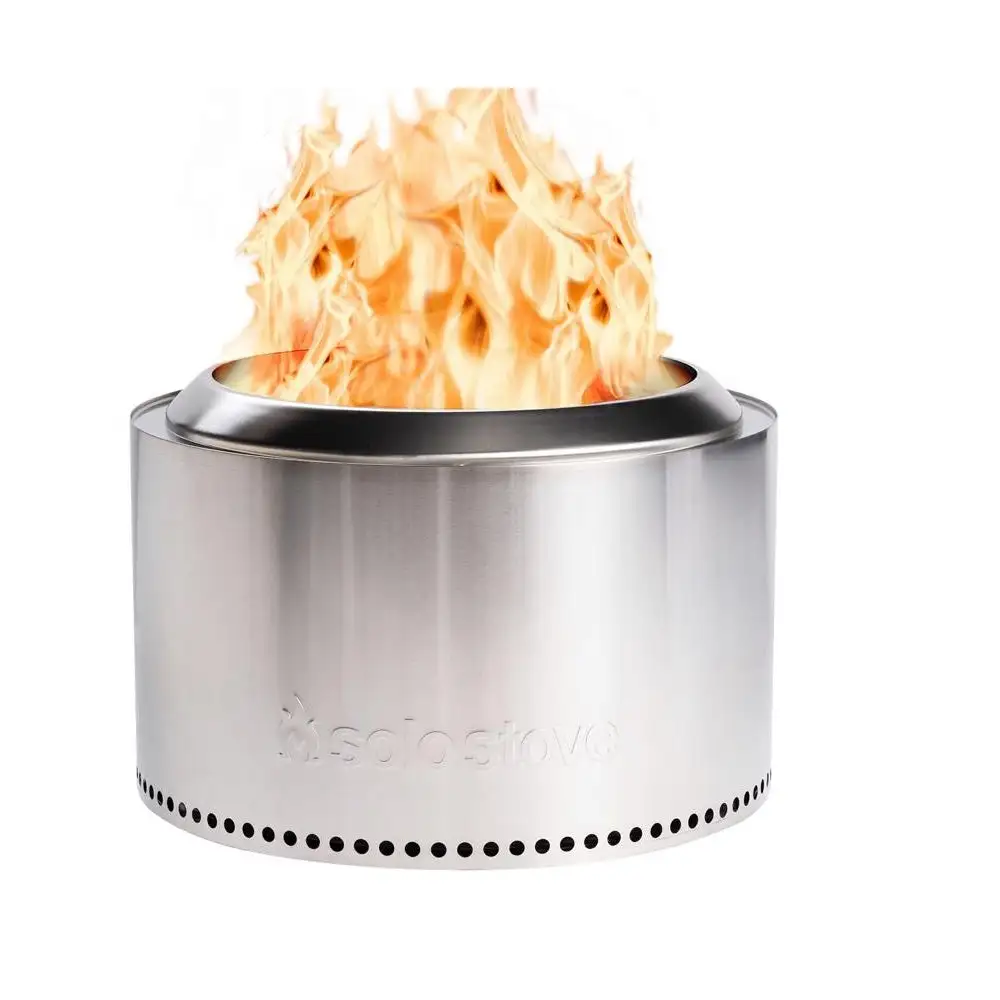 Solo Stove SSRAN-2.0 Ranger 2.0 Round Fire Pit 15 Inch Portable Outdoor Heater
