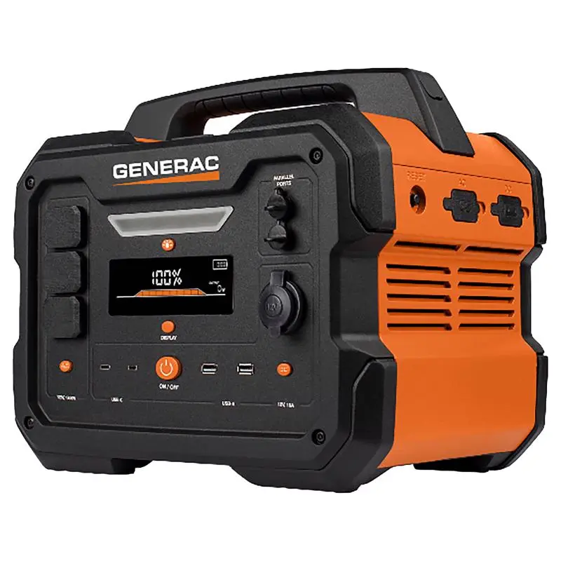 Generac 1600 W 120 V Electric Portable Generator GB1000 Home and Outdoor Use