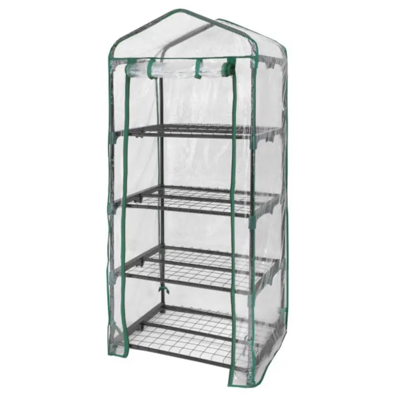 Miracle-Gro Clear 57 . H X 23 . W Greenhouse Indoor Outdoor Gardening
