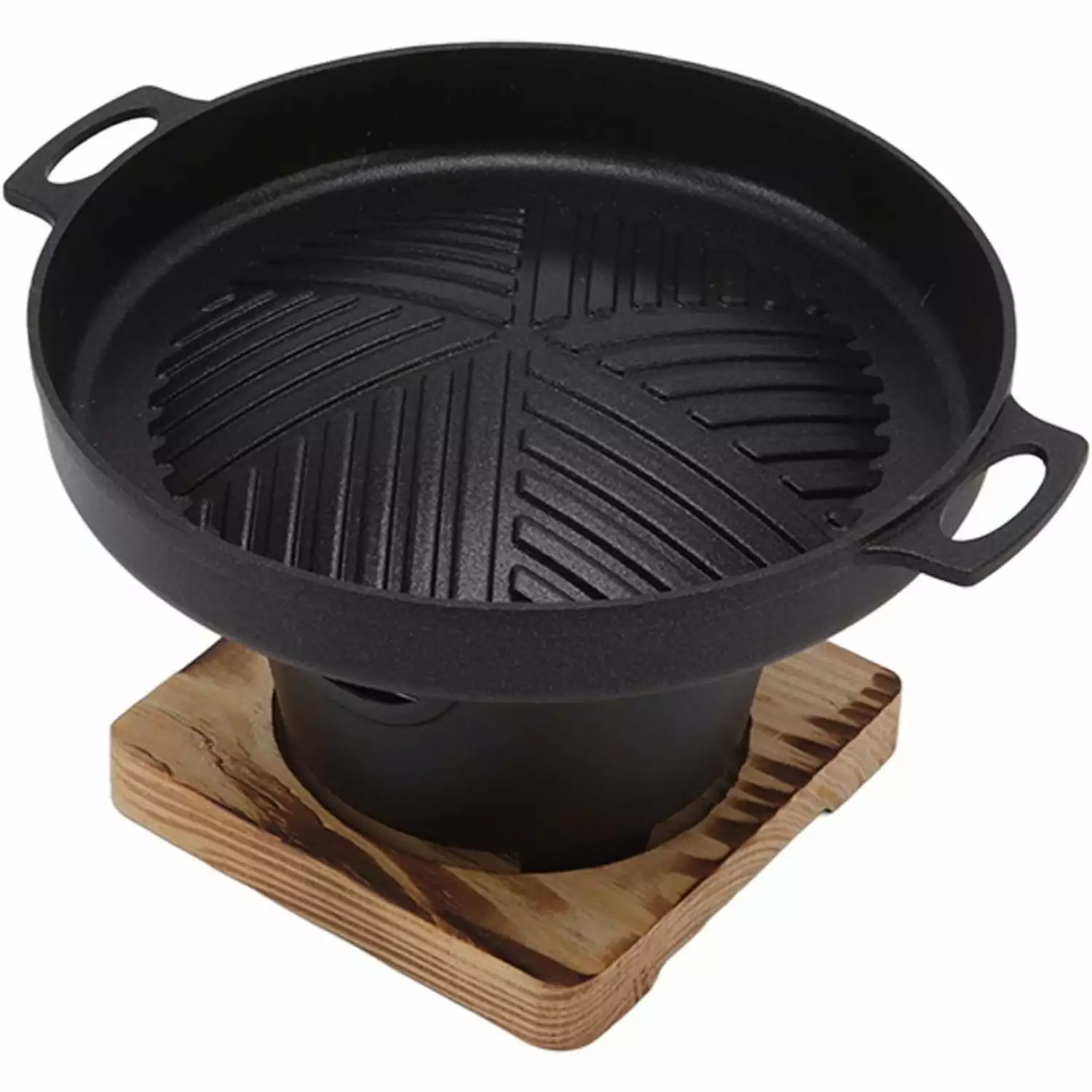Dpofirs Mini BBQ Grill Aluminum Alloy Travel-friendly Japanese Barbecue Grill Outdoor Picnic BHSF