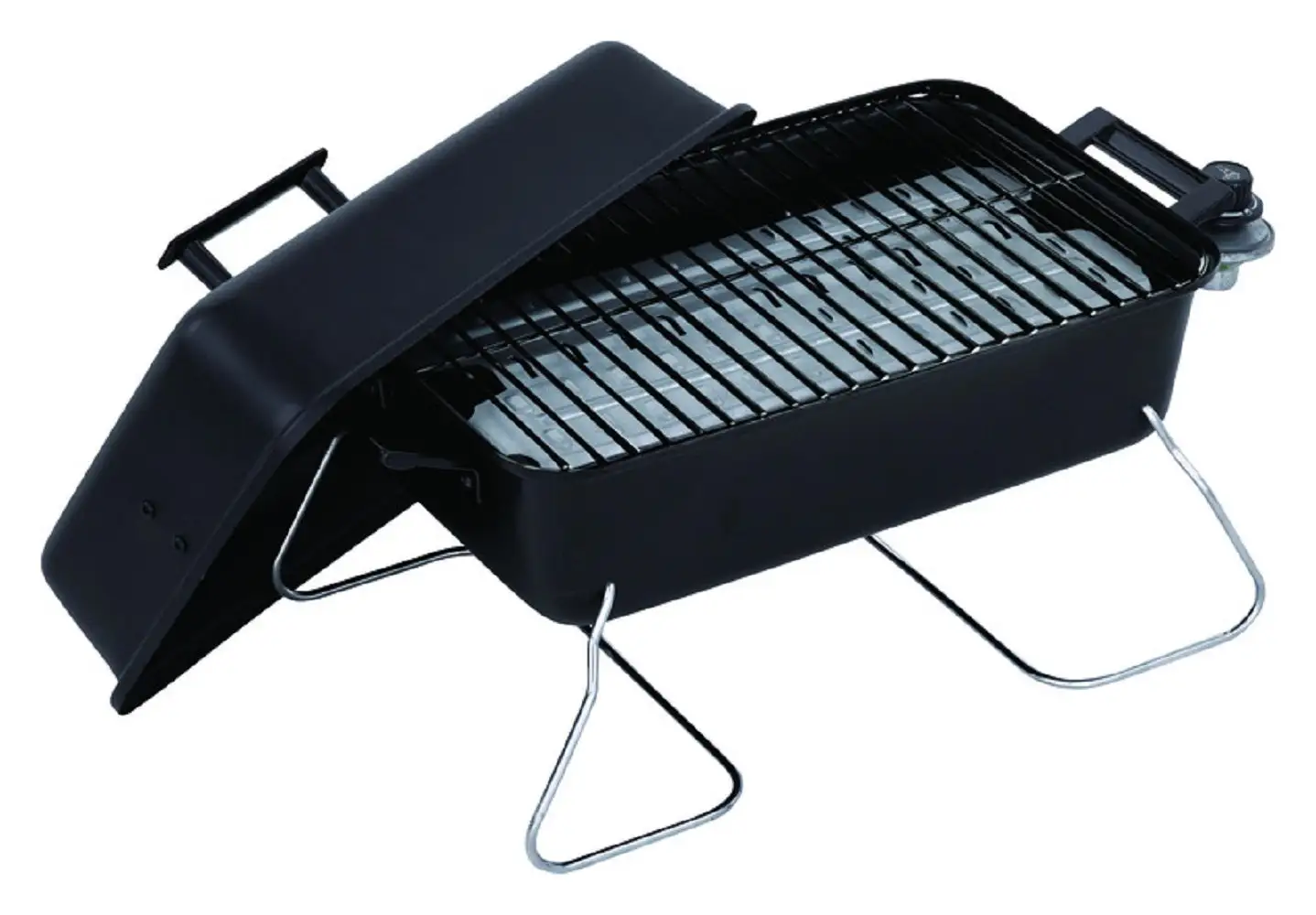 Char-Broil Liquid Propane Portable Grill 1-Burner Black 11000 BTU