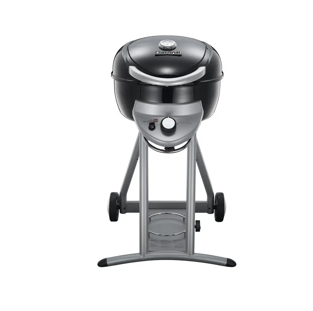 Char-Broil Patio Bistro 1 Burner Liquid Propane Grill Black