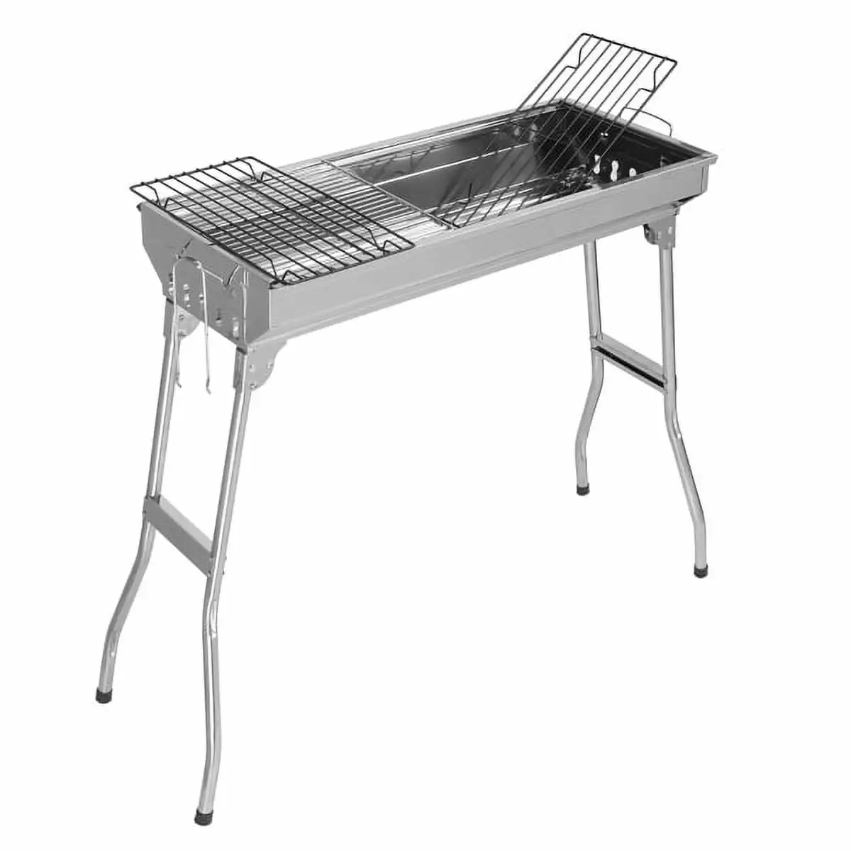 Travel-friendly Stainless Steel Grill Standard Configuration DQMARTY