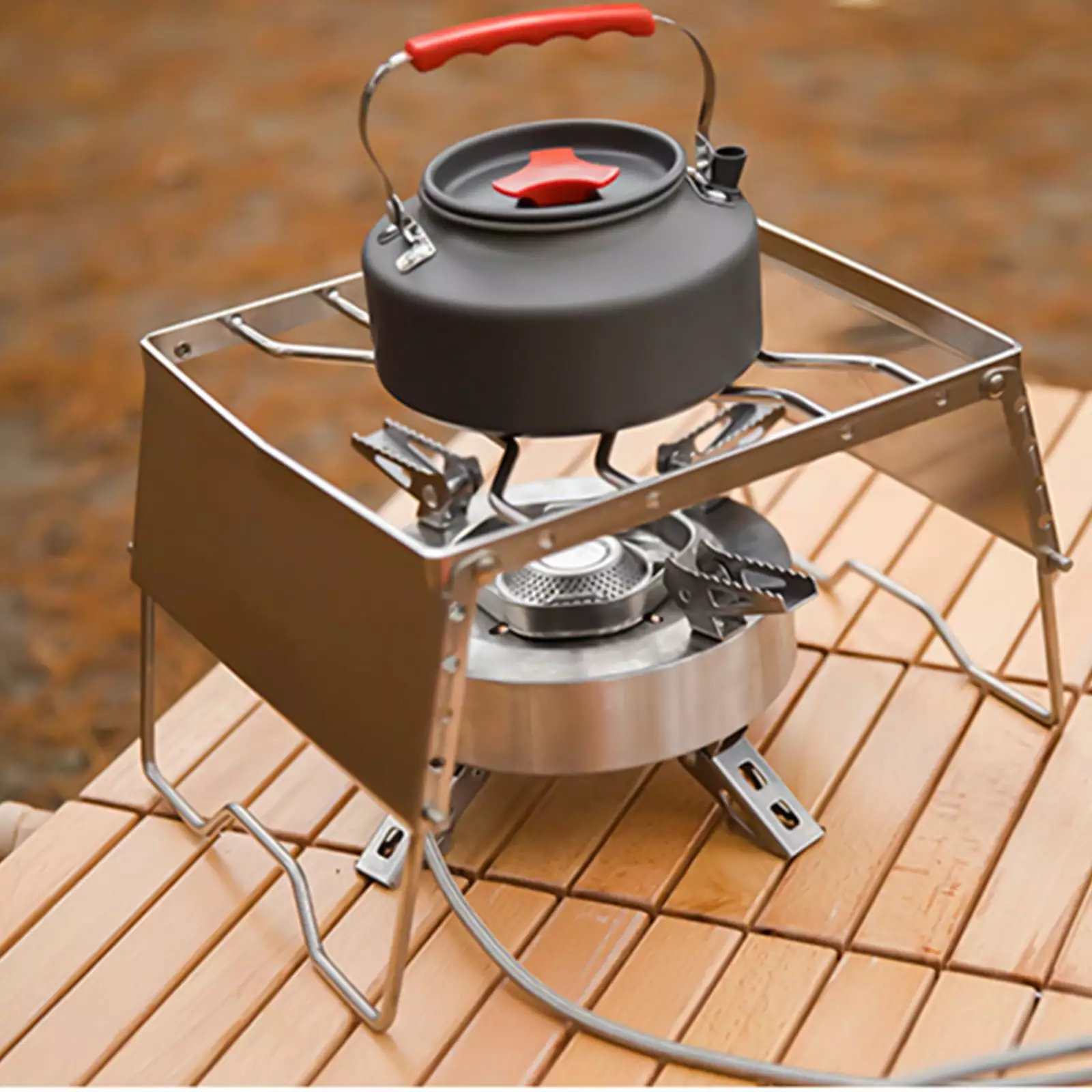 2024 Upgraded Folding Travel-Friendly Stainless Steel Charcoal Grill Outdoor Camping Picnics Beach BBQ GSKKLQ