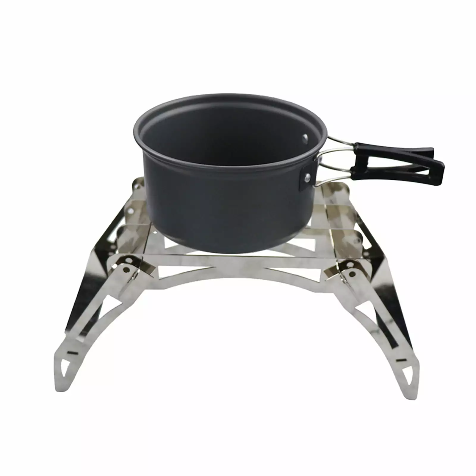 KIHOUT Saving Folding Travel-friendly Barbecue Charcoal Grill Barbecue Desk Tabletop Outdoor Stainless Steel Smoker BBQ Ou...