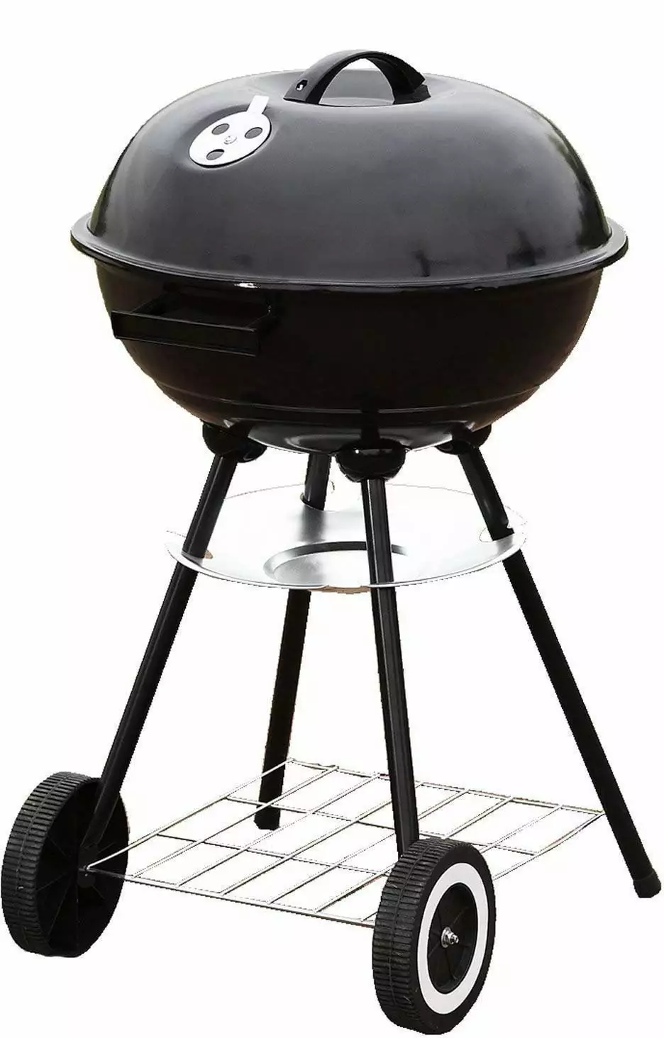 Travel-friendly 18 Charcoal Grill Stainless Steel Outdoor BBQ Backyard LavoHome
