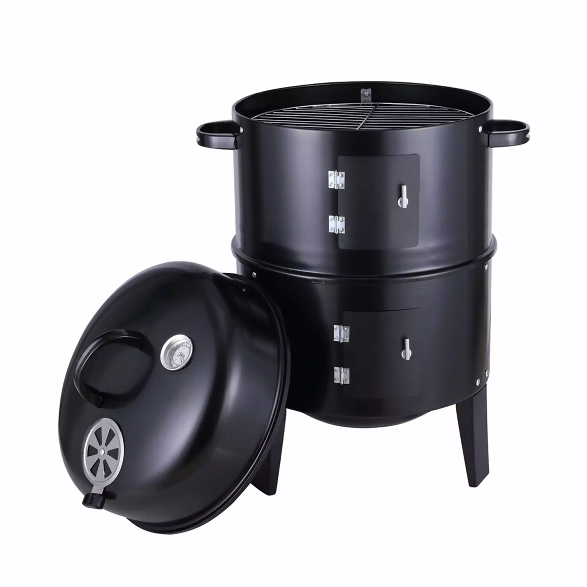 Travel-friendly Charcoal Grill 3 1 Outdoor Barbecue Smoker BBQ Grill Camping Picnics NK DECORATION