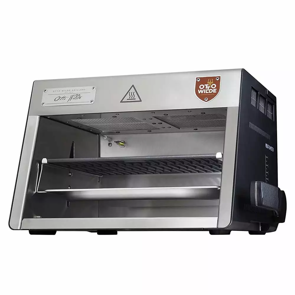 Otto Wilde ORIGINAL Travel-friendly Stainless Steel Steak Grill 1500F Otto Wilde Grillers