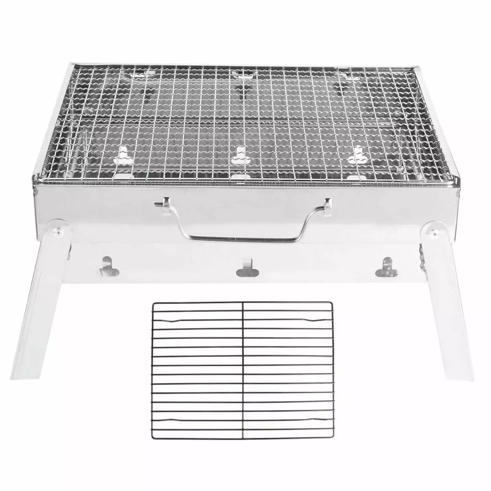 Barbecue Grill Travel-Friendly Charcoal Camping Grill Outdoor Cooking Supplies PZCC