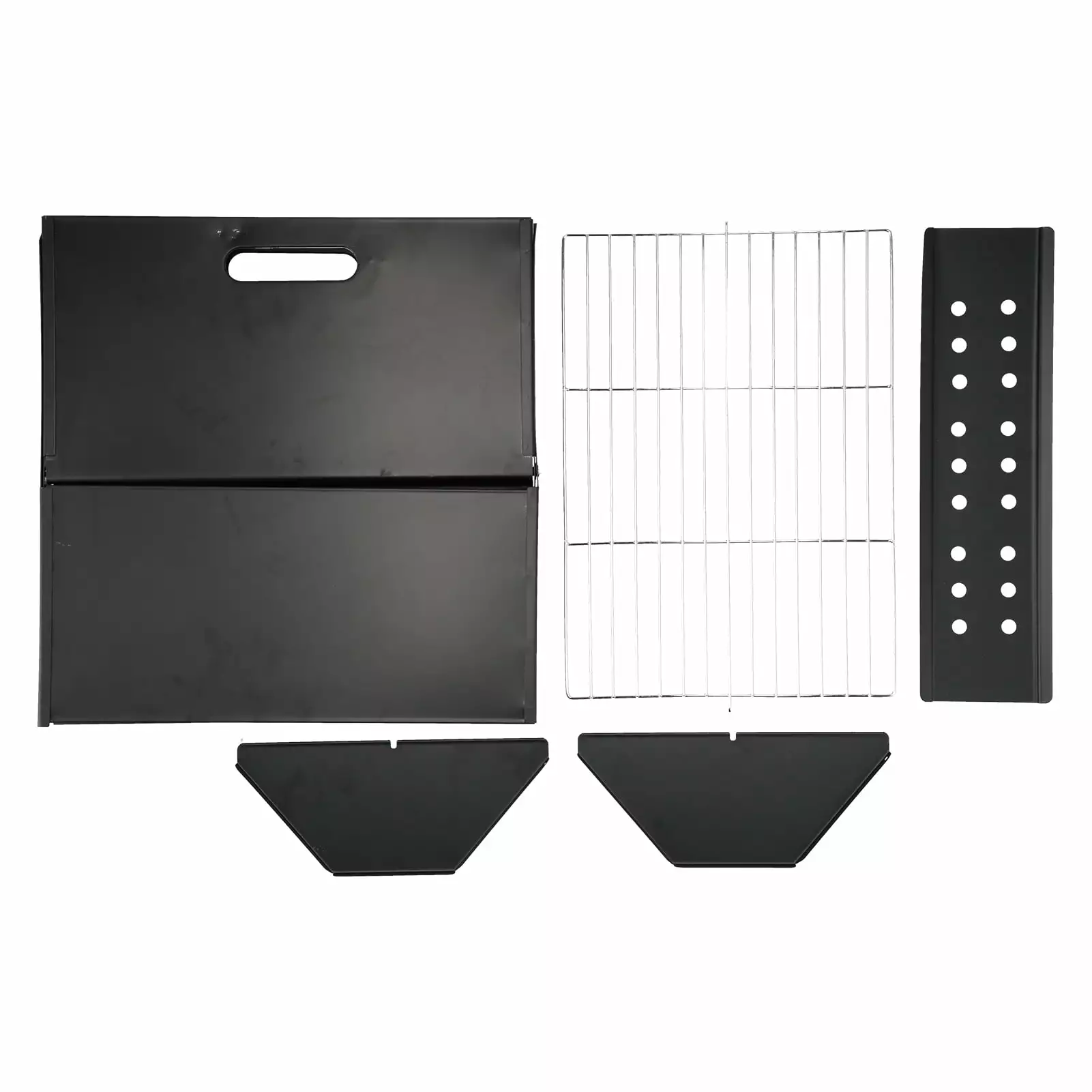 Travel-Friendly Simple Balcony Barbecue Tool Outdoor X-Shaped Folding Grill Multifunctional Carbon Oven PZCC