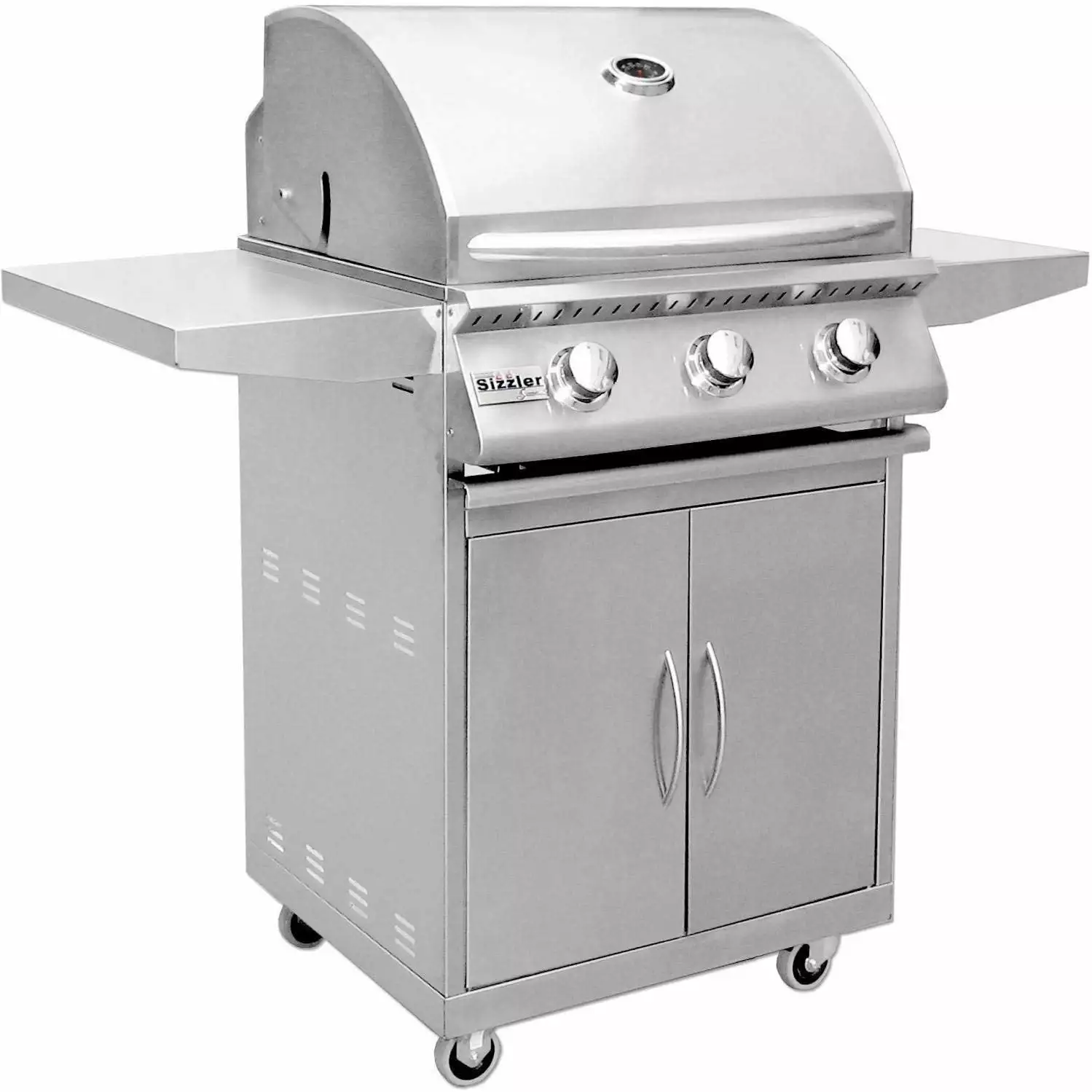 Summerset Sizzler Series 26-Inch Liquid Propane Gas Grill On Cart