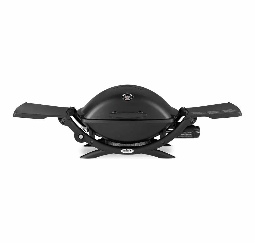 Weber Q2200 Gas Grill Black Camping BBQ 6-8 People