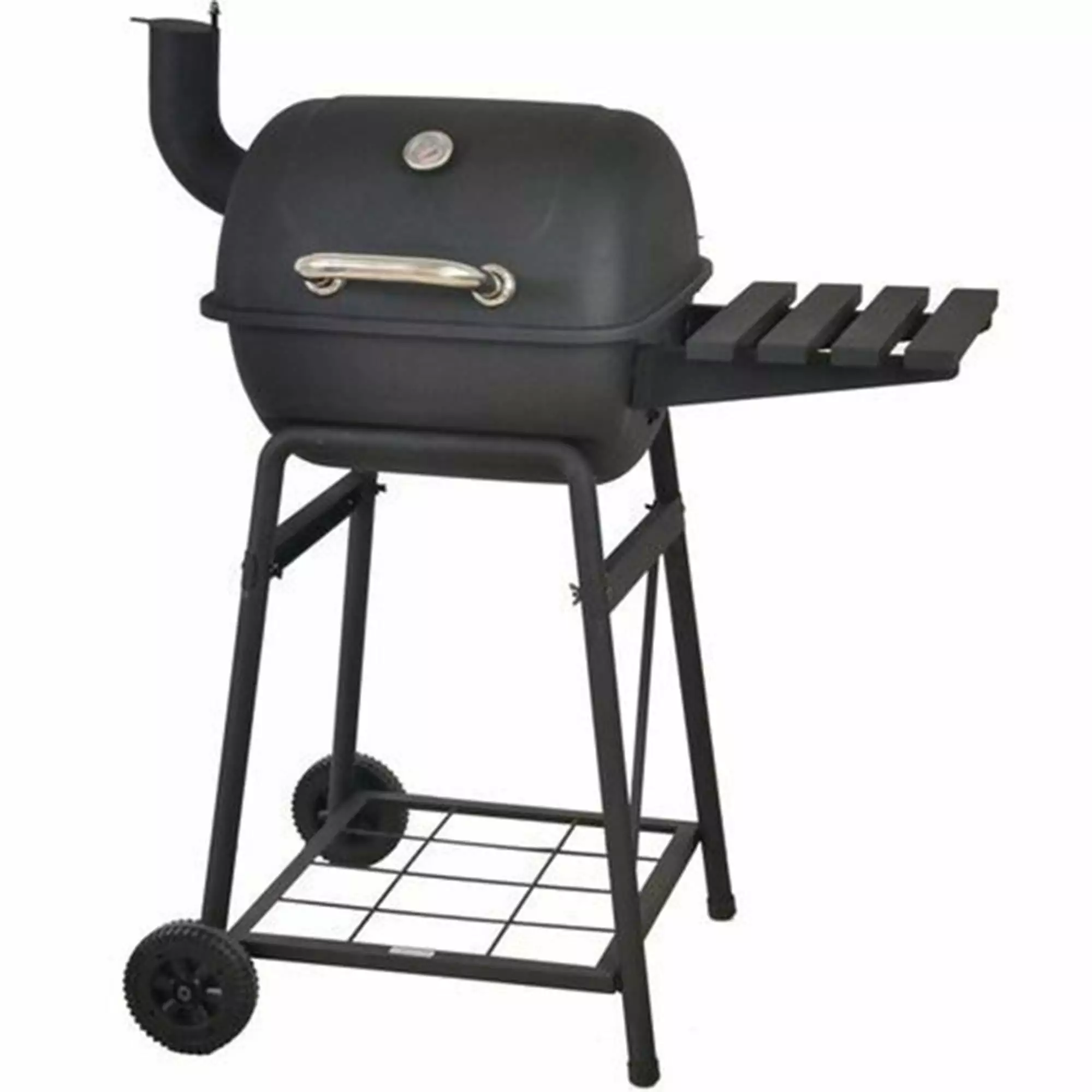 YouLoveIt 26 Inch Charcoal Grill and Smoker Camping BBQ Grill Wheels Outdoor Cooking