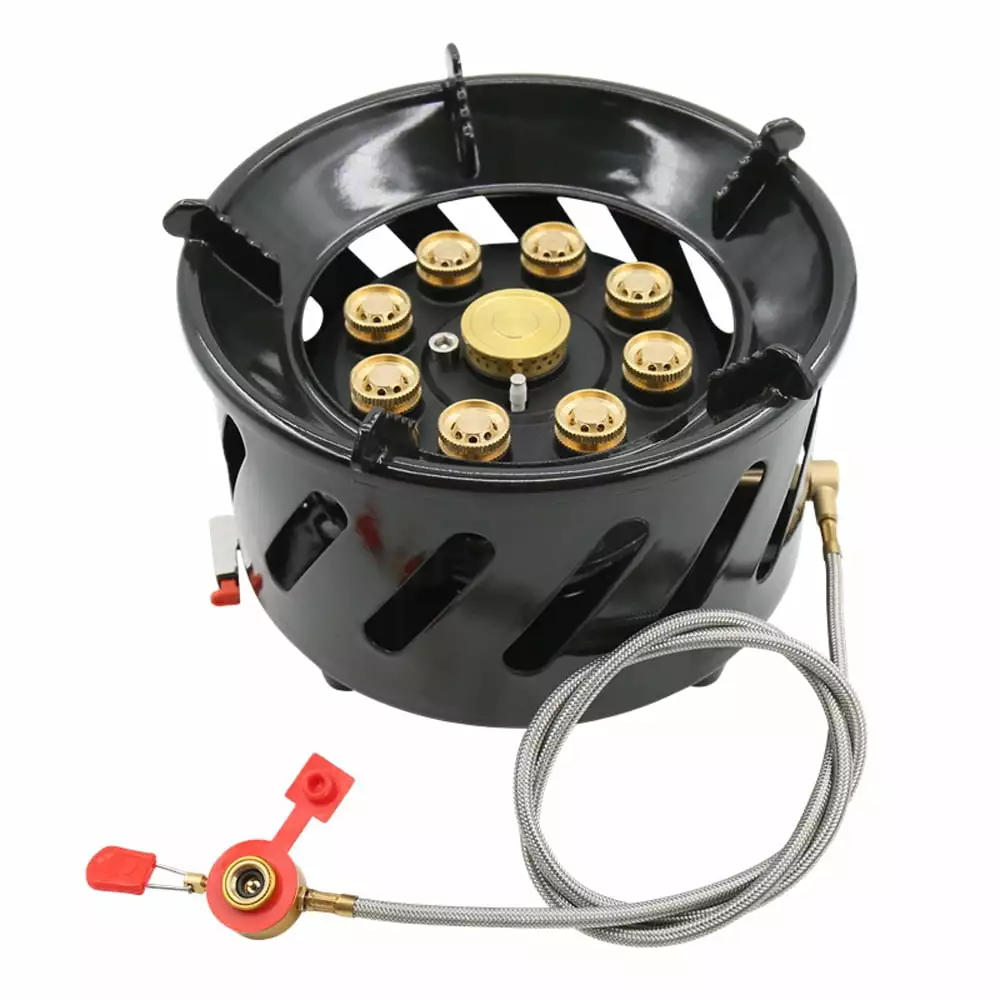 Siuke Windproof Adjustable Valve 19800w 9-core Stove Geevorks