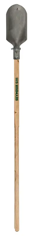 Seymour 21060 Non-Sharpened Post Hole Digger, Chromed Blade, Hardwood Handle, 50 OAL
