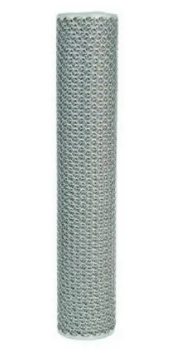 Tenax 72121346 36 x 25 Silver Poultry Fence Chicken Coops