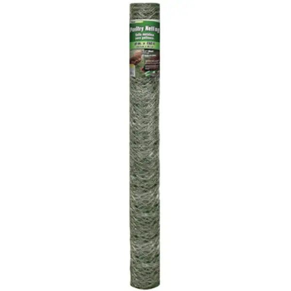 YardGard Galvanized Poultry Netting 20-Gauge 2 Mesh 60 Inches x 150 Feet