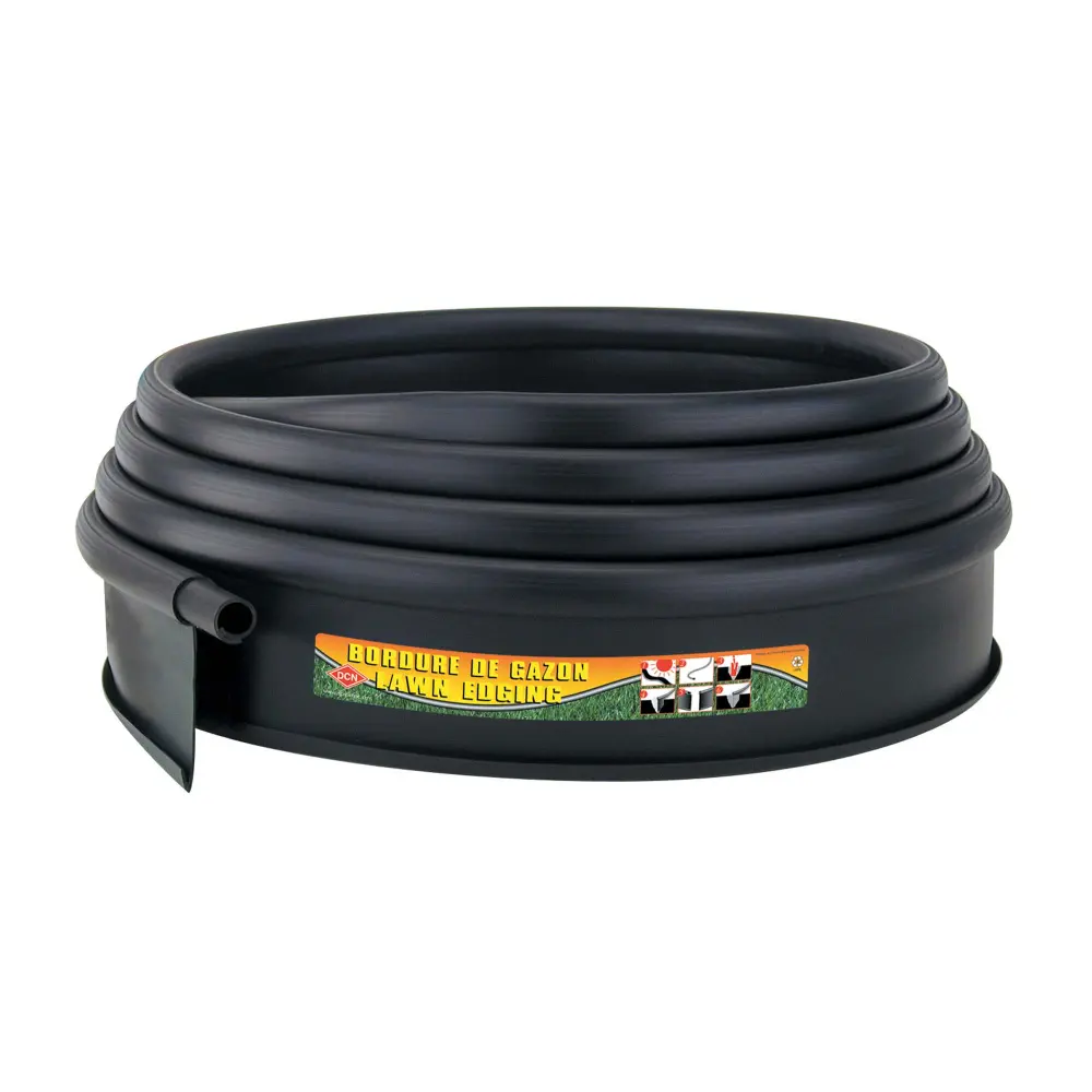 Black Pro Lawn Edging, 4-1/2'' x 20'