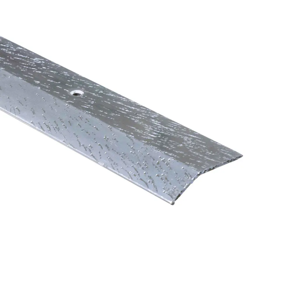 Hammered Silver Equalizer Edging, 1-1/2" x 3'
