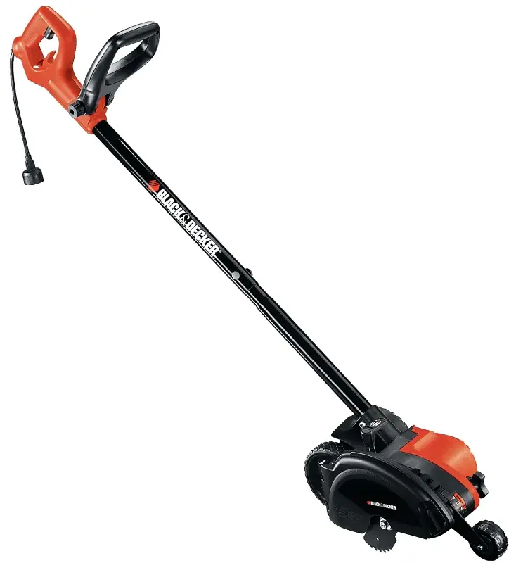 Multi-Purpose Black+Decker LE750 Edger and Trencher, 12 , 1-1/2 D Cutting, 7-1/2 Dia Blade, Black/Orange