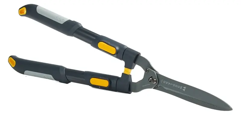 Woodland Tools Co LeverAction 20-4005-100 Heavy-use Extendable Hedge Shear, HCS Blade, 27 OAL