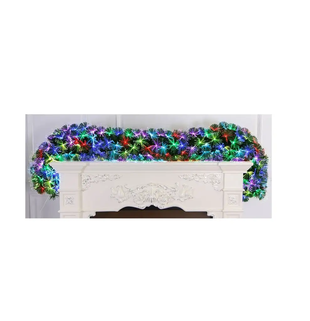 Santas Forest 29871 7 Ft Victorian Christmas Tree Pre-Lit Micro Dot Lights