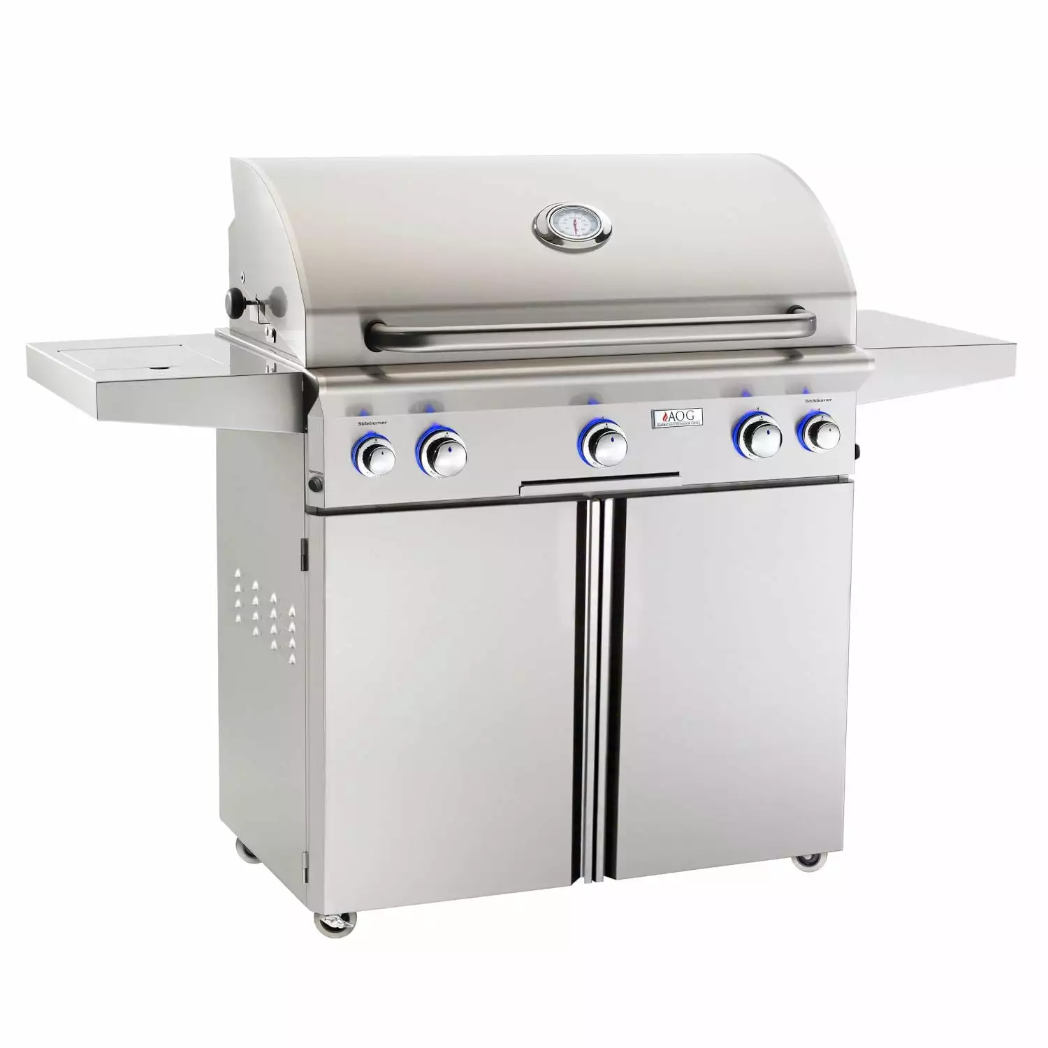 American Outdoor Grill 36PCL L-Series 36 Inch Propane Gas Grill Side Burner and Rotisserie Kit