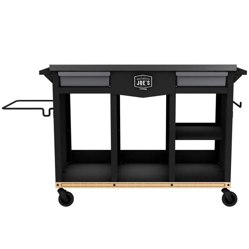 Oklahoma Joe's Prep/Storage Cart Steel 36 . H X 45 . W X 20 . L BBQ Grilling