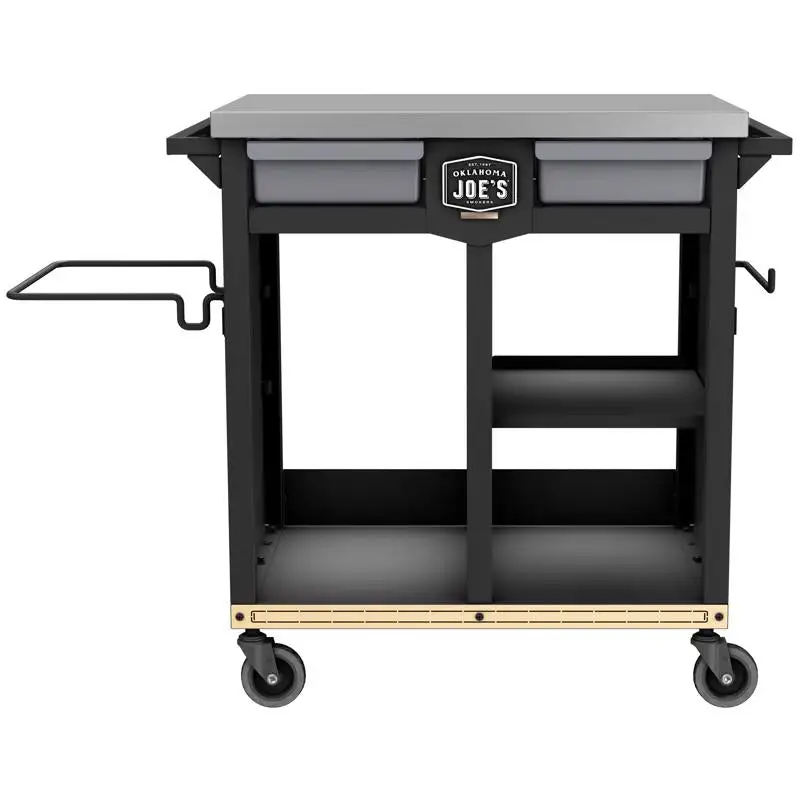 Oklahoma Joe's Prep/Storage Cart Steel 36 . H X 20 . W X 30 . L Outdoor Cooking