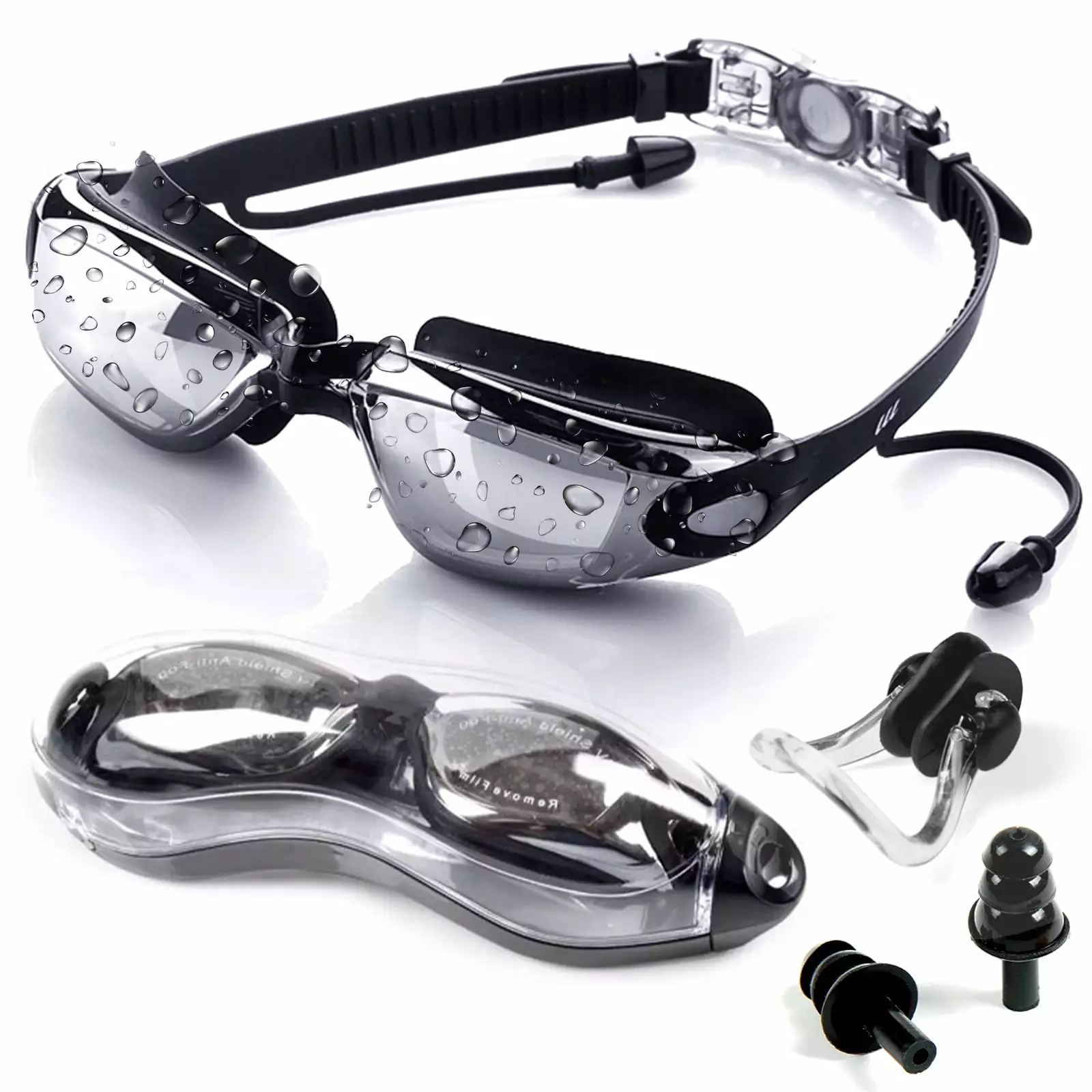 AABV Nearsighted Swimming Goggle Men Women Myopia Shortsighted Swim Goggles Adults Youth 2