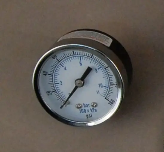 Max Dry Pressure Gauge
