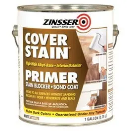 Cover Stain Primer & Sealer 1-Gallon Wood and Drywall Zinsser