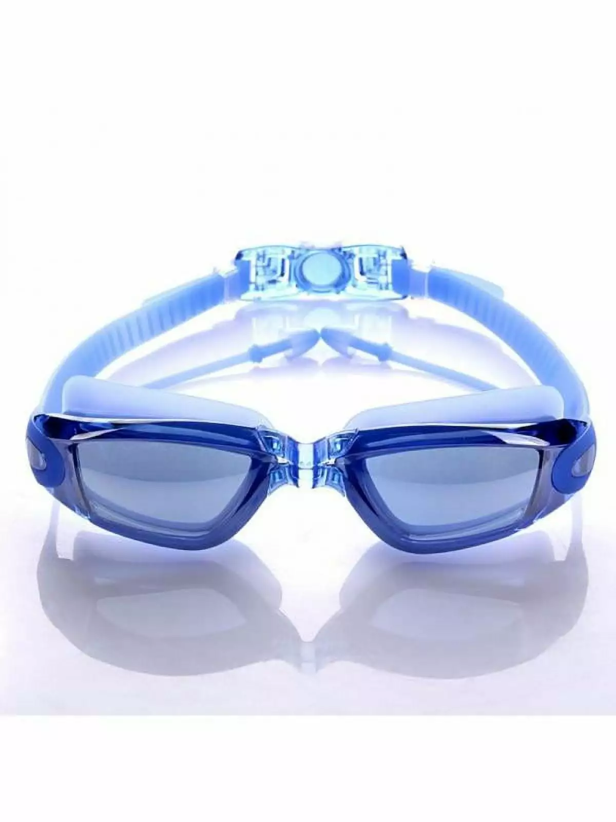 Professional Anti-fog UV Silicone Swimming Glasses Earplug Men Women