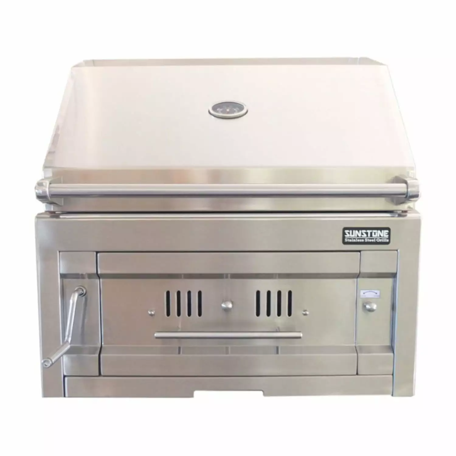 28 Dual Zone 304 Stainless Steel Charcoal Grill Professional Outdoor BBQ Sunstone Metal Products