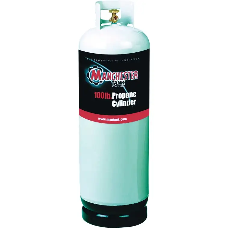 Manchester Tank 1428-20 Vertical Cylinder Propane Tank 100 Lb Industrial Applications