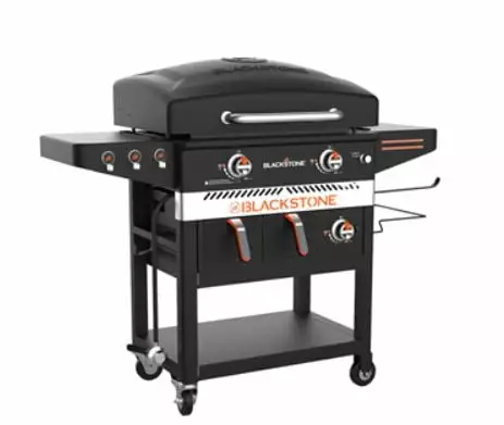 Blackstone Patio Series 2-Burner 28 Griddle Air Fryer - Outdoor Cooking Grill Backyard and Patio