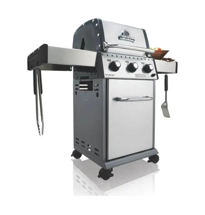 Broil King Baron 320 S Liquid Propane Gas Grill 30000 BTU Compact