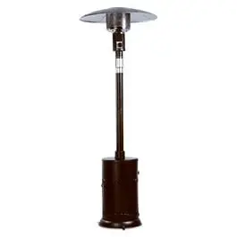 Outdoor Patio Heater Steel Bronze Finish 40,000-BTU Warmth and Comfort Four Seasons Courtyard