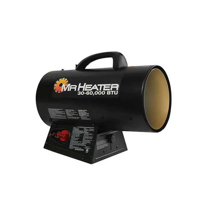 Mr Heater 60K BTU Liquid Propane Forced Air Heater Hose and Regulator