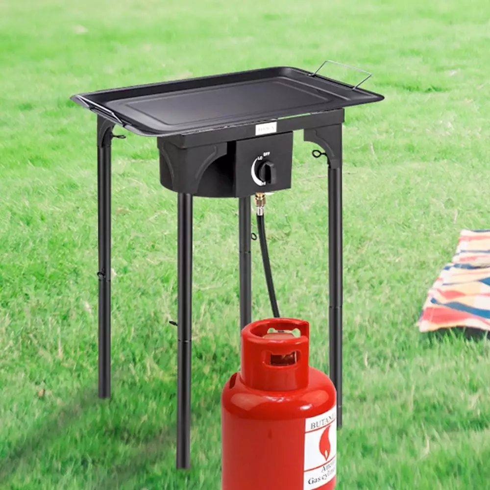 EasingRoom Single Burner 75000 BTU Outdoor Stove Adjustable Regulator